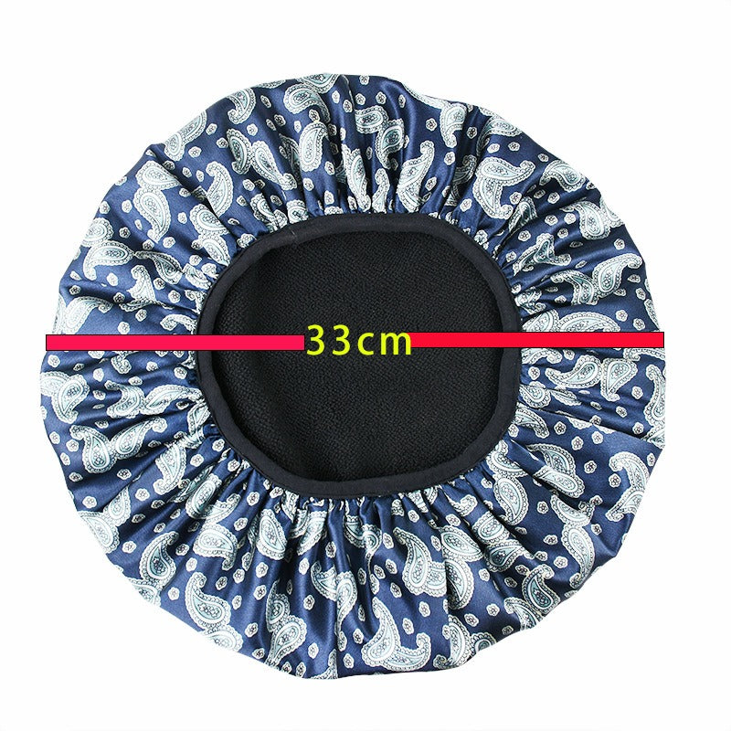 3- Layer Waterproof Hair Drying Bath Cap
