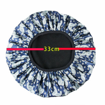 3- Layer Waterproof Hair Drying Bath Cap