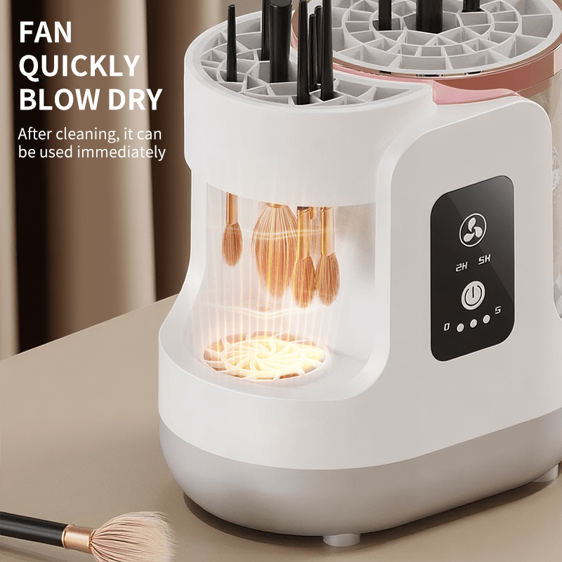 Automatic 3-in-1 Makeup Brush Cleaning & Drying Machine