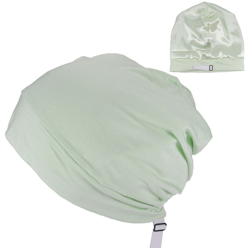 mens satin lined cap adjustable hair protection hat
soft satin interior cap reduce hair breakage men
casual adjustable hat lightweight spring autumn wear
stylish mens cap smooth lining comfortable fi