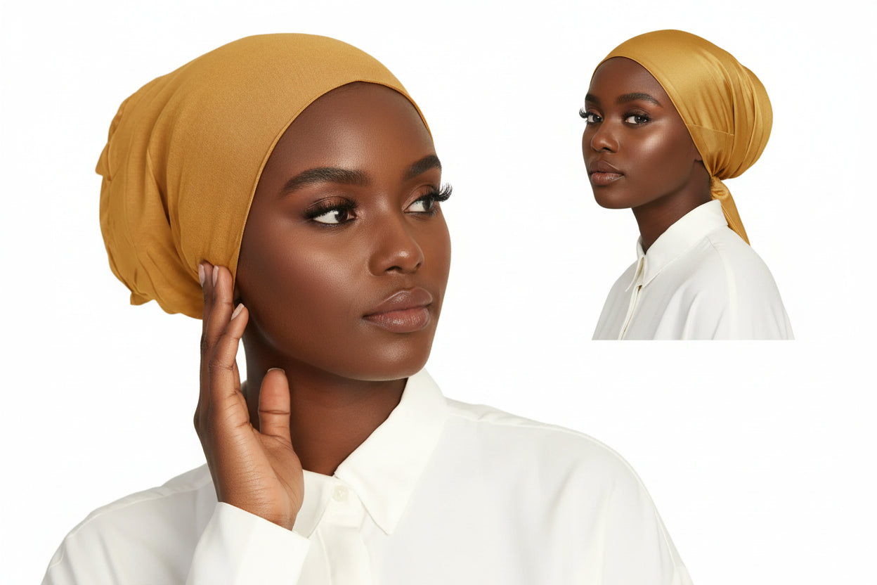 adjustable satin lace up headscarf women breathable wrap
soft lightweight headscarf modest fashion styling
satin cotton blend head wrap secure elastic fit
breathable women headscarf daily wear fashion accessory
