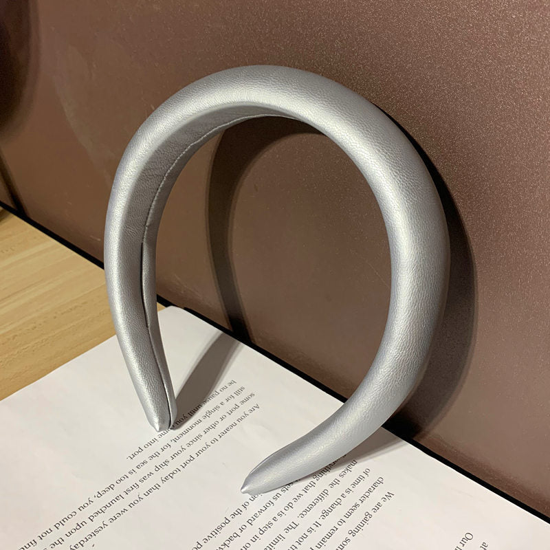 Royal Faux Leather Headband