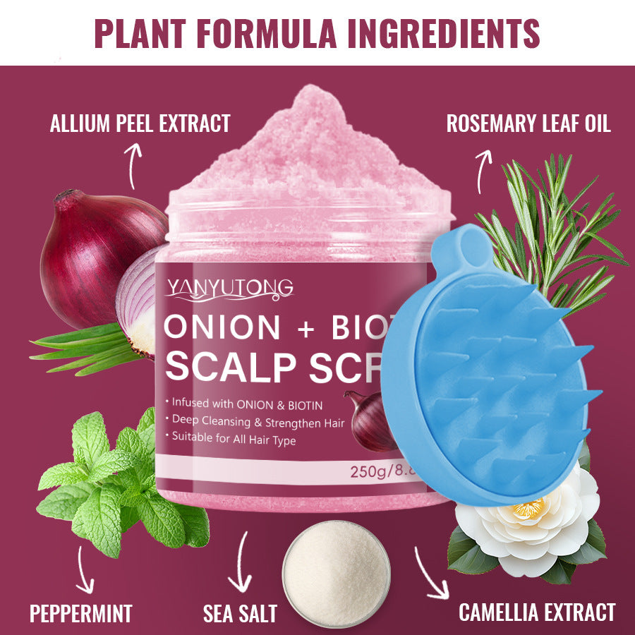 Onion Biotin Scalp Moisturizing Scrub