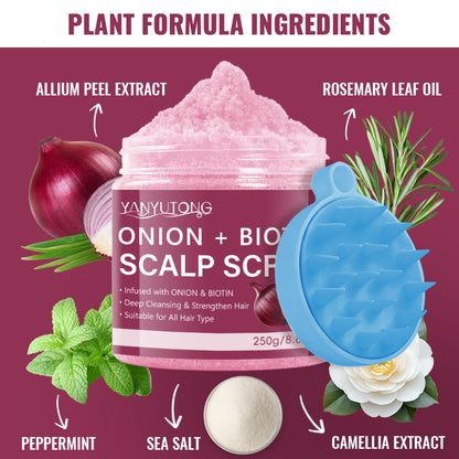 Onion Biotin Scalp Moisturizing Scrub