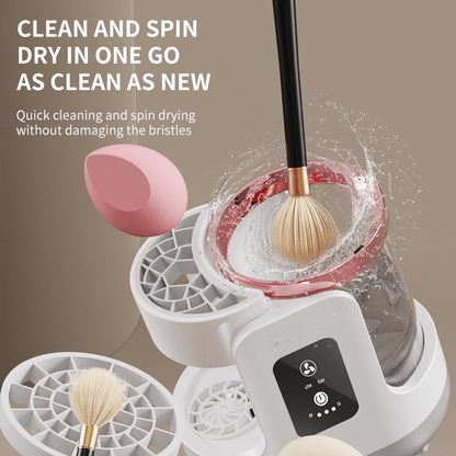 Automatic 3-in-1 Makeup Brush Cleaning & Drying Machine