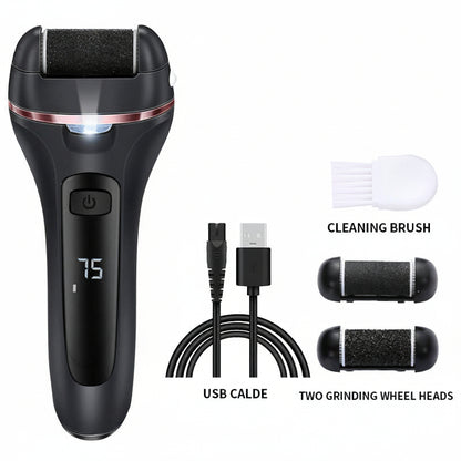 Rechargeable Electric Foot Callus Remover – Dead Skin Exfoliating Pedicure Tool.