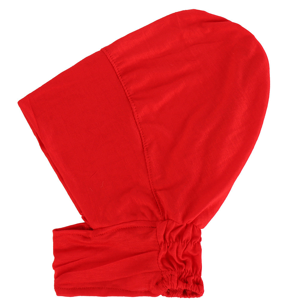 Elastic under scarf cap for women breathable hijab undercap black
Soft stretch hijab undercap non slip scarf cap for modest wear
Lightweight under hijab cap for secure scarf fit all day comfort
Breathable dome shaped hijab cap elastic fit for women daily wear
Close up of stretchy under scarf cap for smooth hijab base layer
Comfortable hijab undercap for women soft fabric non slip desig