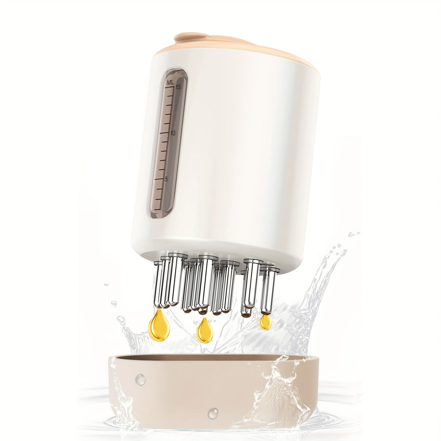 Rechargeable Scalp Massage Comb – Hair Stimulator & Oil Absorption Tool