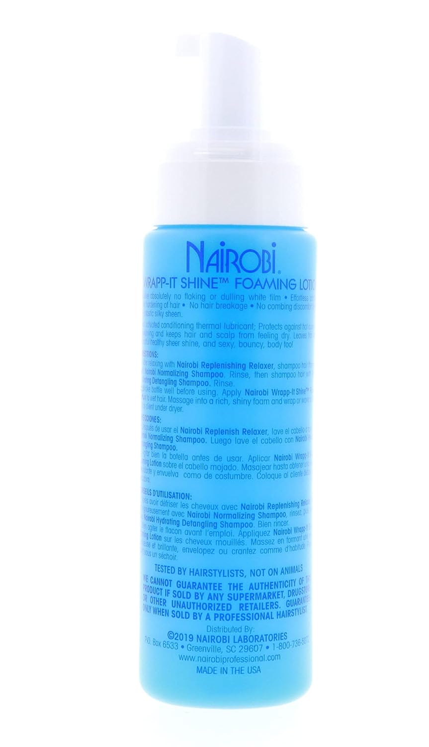 Nairobi Wrapp-It Shine Foaming Lotion 8oz
