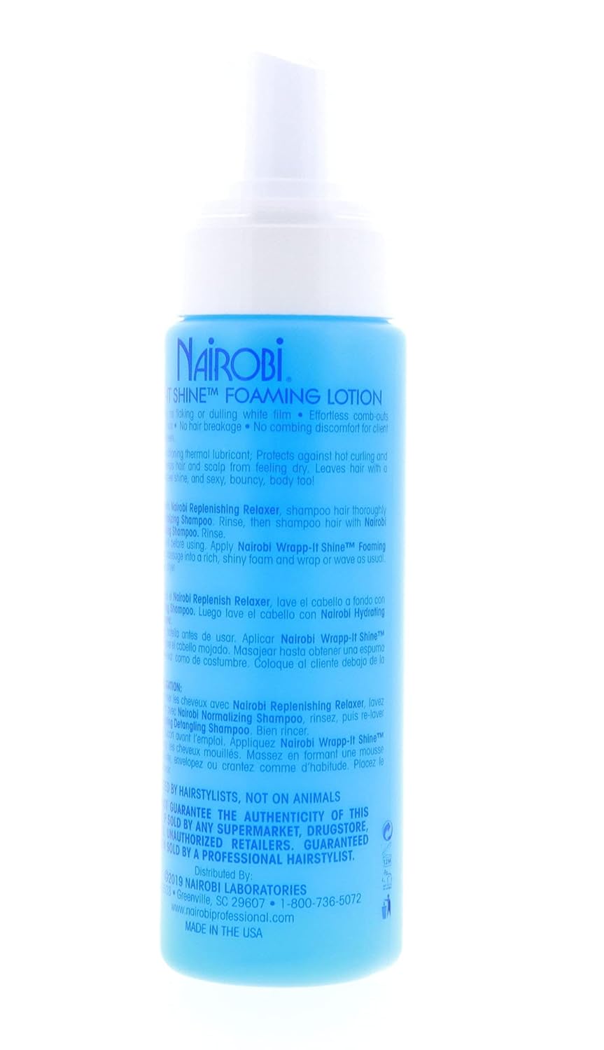 Nairobi Wrapp-It Shine Foaming Lotion 8oz