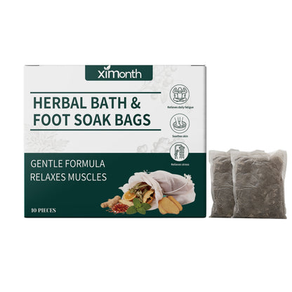 Herbal Foot Soak Bags – Relaxing Botanical Foot Bath for Tired Feet.