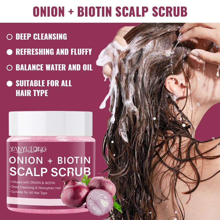 Onion Biotin Scalp Moisturizing Scrub