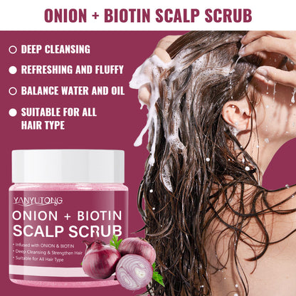 Onion Biotin Scalp Moisturizing Scrub