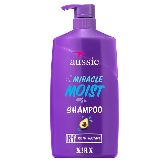 Aussie Miracle Moist Shampoo – 26.2 Fl Oz