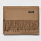 Cashmere scarf solid color- keep neck warm and protect your ends