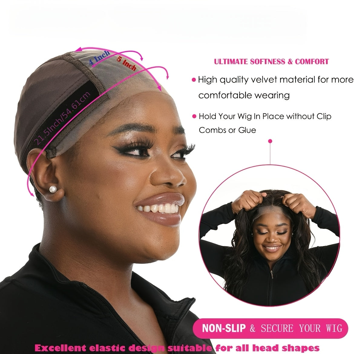 breathable wig cap non slip hair net lace front
transparent mesh wig cap natural scalp blend
adjustable ear tab wig cap secure fit design
velvet wig cap comfortable non slip hold