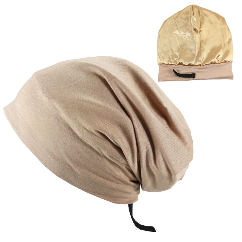 mens satin lined cap adjustable hair protection hat
soft satin interior cap reduce hair breakage men
casual adjustable hat lightweight spring autumn wear
stylish mens cap smooth lining comfortable fi