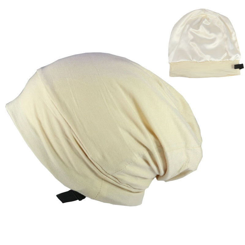 mens satin lined cap adjustable hair protection hat
soft satin interior cap reduce hair breakage men
casual adjustable hat lightweight spring autumn wear
stylish mens cap smooth lining comfortable fi