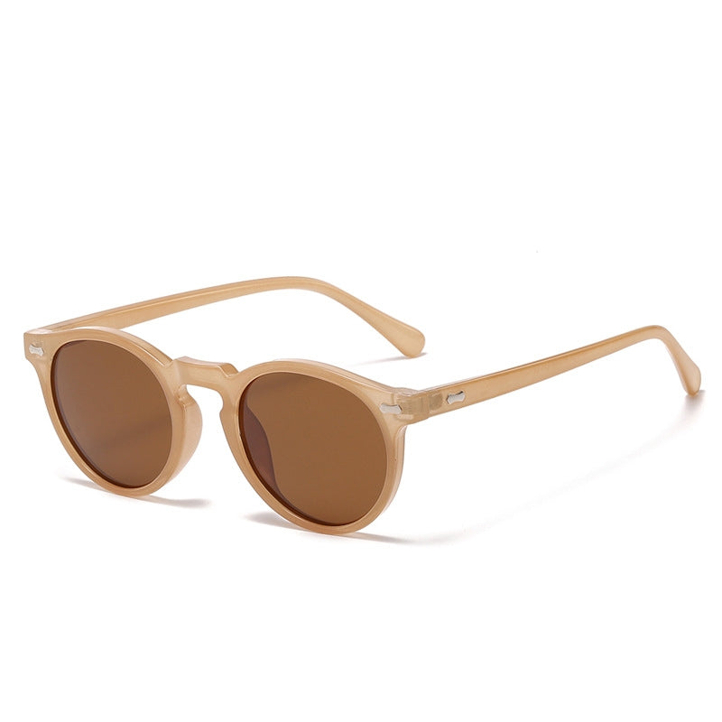Vintage round sunglasses with UV400 protection and lightweight frame
Stylish retro round sunglasses featuring TAC lenses and glare reduction
Full-frame vintage sunglasses designed for comfort and UV eye protection
Lightweight PC frame round sunglasses for driving and outdoor wear