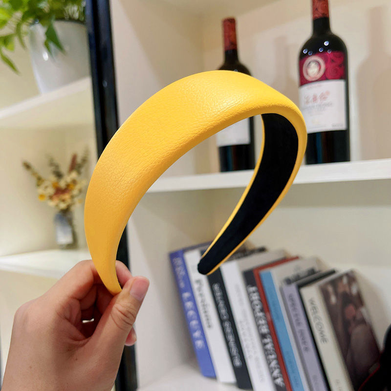 Leather U-Shape Headband