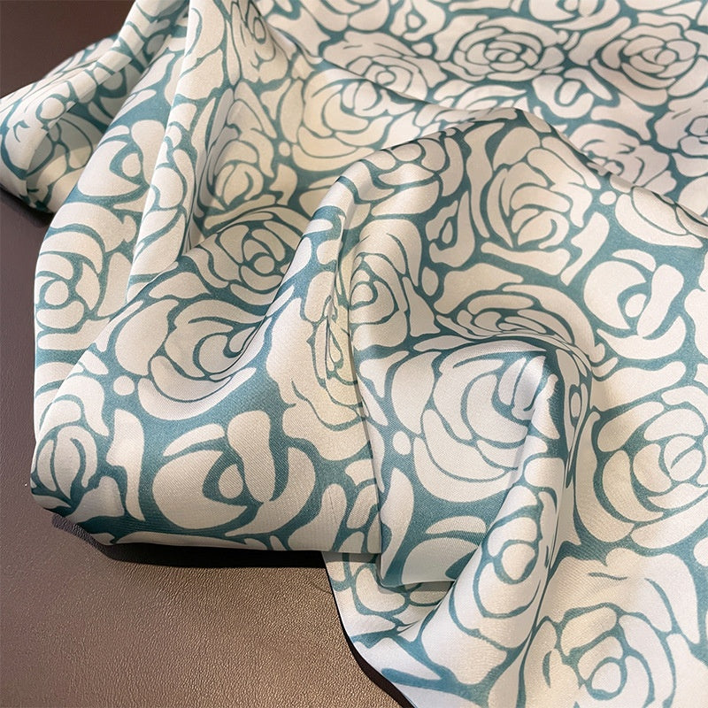 Luxurious Silky Finish Printed Scarf