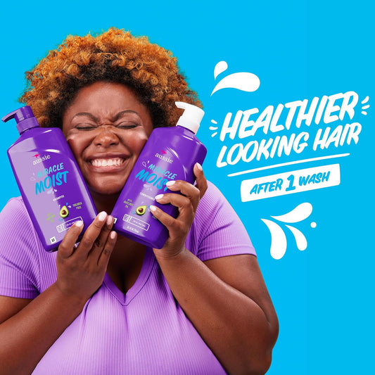 Aussie Miracle Moist Shampoo – 26.2 Fl Oz
