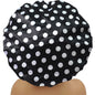 Three-layer Thickened Three-in-one Shower Cap Shower Bath Waterproof Cap Absorbent Hair Drying Cap Bathroom Hat