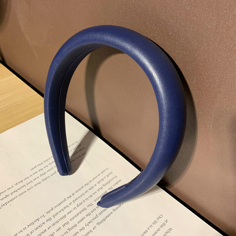 Royal Faux Leather Headband