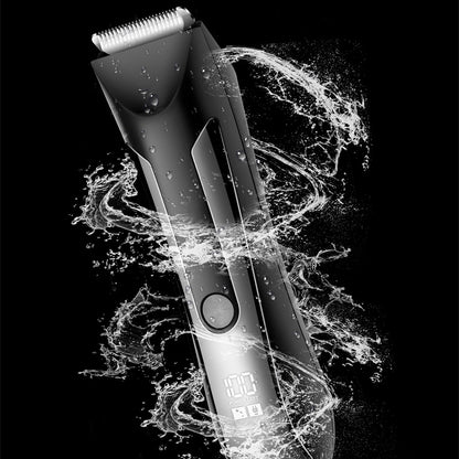 Waterproof body hair trimmer with LCD display
USB rechargeable electric shaver with guide combs
Stainless steel ceramic blade hair clipper
Full body grooming trimmer for smooth shaving