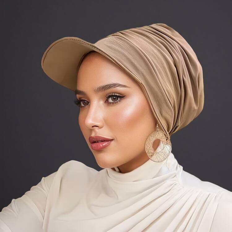 Summer visor hijab headscarf lightweight breathable sun hat
Women's visor hijab cap with built in sun shade
Breathable headscarf sun hat modest fashion summer wear
Lightweight acrylic hijab visor cap for outdoor use
Casual visor headscarf for travel beach and daily wear
Women's sun protection hijab cap comfortable slip on design
