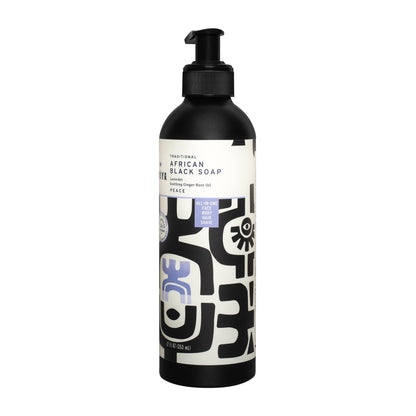 Traditional African Black Liquid Soap <br> Peace