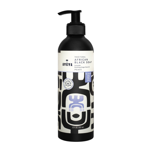 Jabón líquido negro africano tradicional <br> Paz