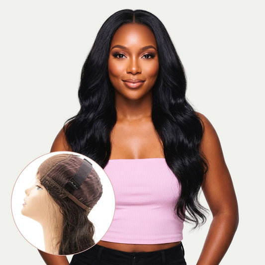 Glueless Body Wave 5x5 HD Lace Closure Wig – 100% Human Hair