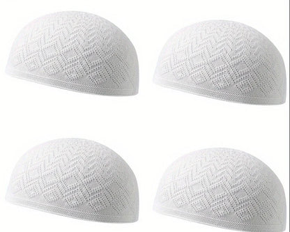 Male Knitted Kufi Muslim Hat