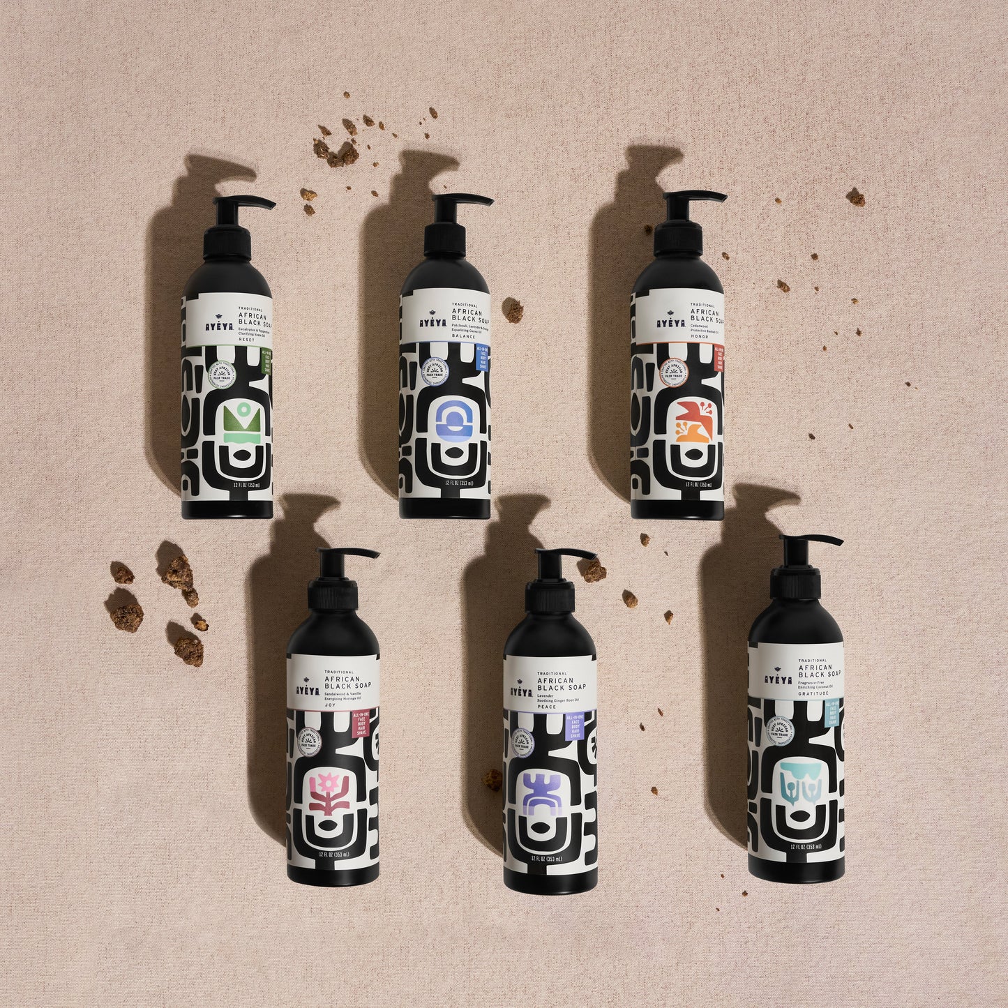 Traditional African Black Liquid Soap <br> Balance