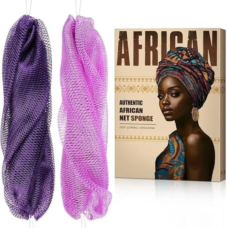 Exfoliating body scrub set with loofah sponge and back scrubber
Mesh shower sponge used for full body cleansing and exfoliation
Back scrubber tool reaching hard-to-clean areas in shower
Loofah bath sponge for removing dead skin and impurities
Body exfoliation set for smoother and healthier skin