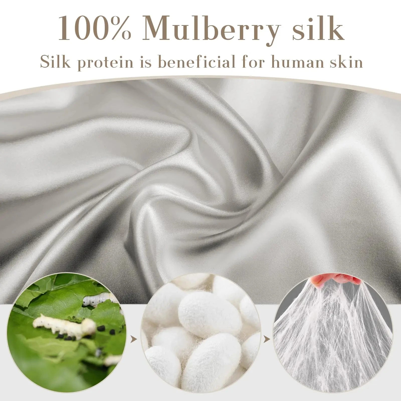 Women & Men, Soft Pressure-Free Eye Mask with Adjustable Velcro Strap, Anti-Wrinkle Silk Eye Cover for Deep Rest & Skin Care
Silk Sleep Mask with Ear Coverage, Ultra-Soft Mulberry Silk Eye Mask for Sleeping, Lightweight & Breathable Design with Adjustable Wide Velcro for Maximum Comfort
Premium Mulberry Silk Eye Mask for Sleep, Pressure-Less Design Protects Eye Skin, Anti-Aging Wrinkle Care with Adjustable Strap for Perfect Fit All Night
Soft Silk Sleeping Mask for Sensitive Eyes, 100% Mulberry Silk Eye Cov