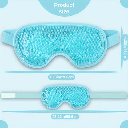 Cooling Gel Eye Mask – Depuff, Relieve Tension & Refresh Tired Eyes Fast