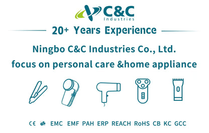 Professional Ceramic Hair Straightener with LCD Display