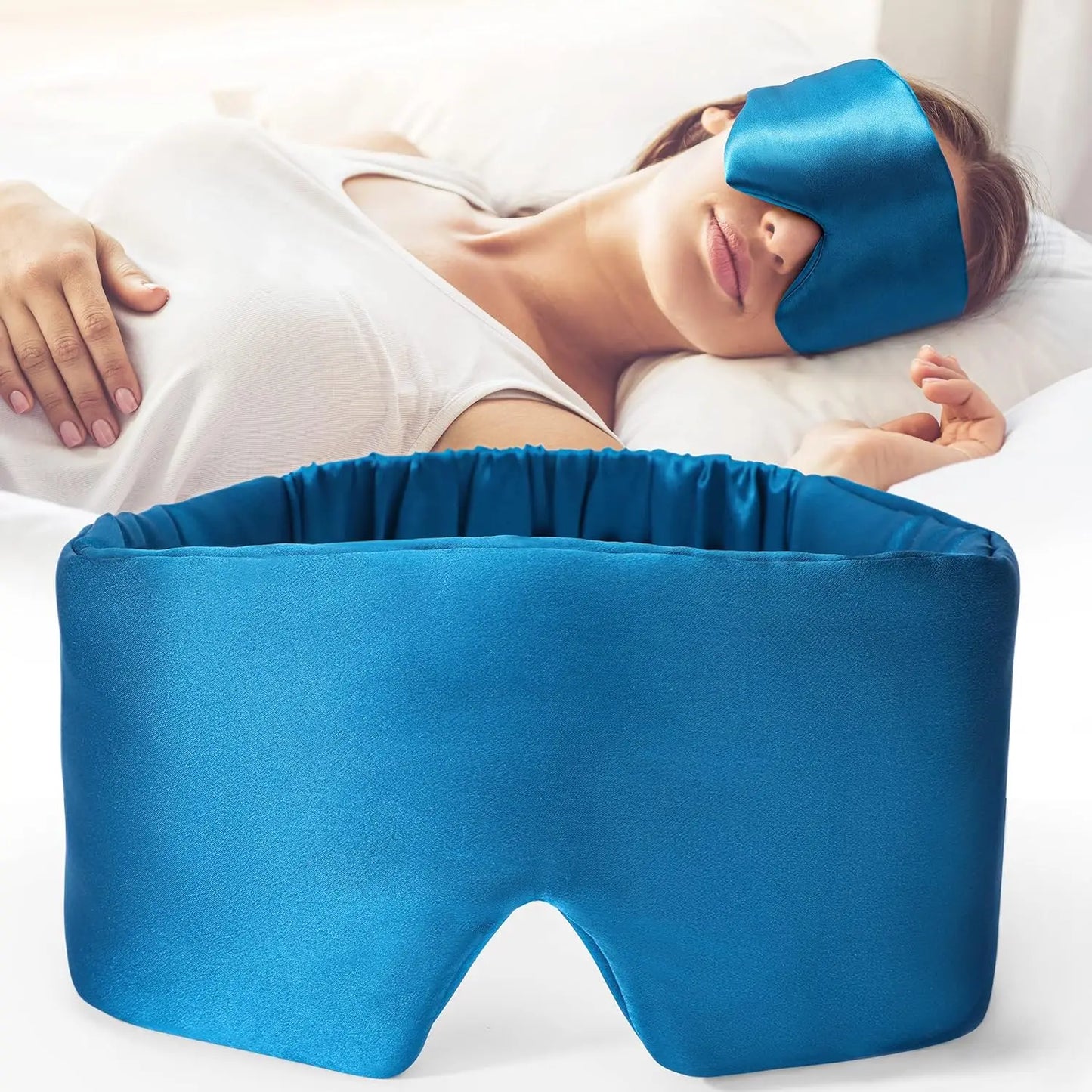 Women & Men, Soft Pressure-Free Eye Mask with Adjustable Velcro Strap, Anti-Wrinkle Silk Eye Cover for Deep Rest & Skin Care
Silk Sleep Mask with Ear Coverage, Ultra-Soft Mulberry Silk Eye Mask for Sleeping, Lightweight & Breathable Design with Adjustable Wide Velcro for Maximum Comfort
Premium Mulberry Silk Eye Mask for Sleep, Pressure-Less Design Protects Eye Skin, Anti-Aging Wrinkle Care with Adjustable Strap for Perfect Fit All Night
Soft Silk Sleeping Mask for Sensitive Eyes, 100% Mulberry Silk Eye Cov