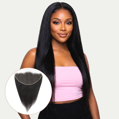 Straight 13x6 HD Lace Human Hair Frontal