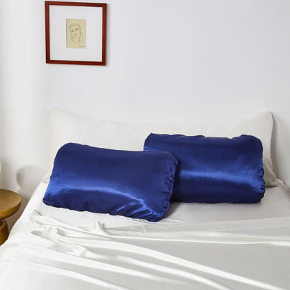 Soft satin pillowcase for smooth, comfortable sleep
Luxury satin pillowcase gentle on hair and skin
Durable polyester silk pillowcase in multiple colors
Smooth satin bedding pillow for comfort and elegance