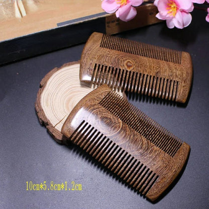 Handmade Natural Wooden Beard Comb