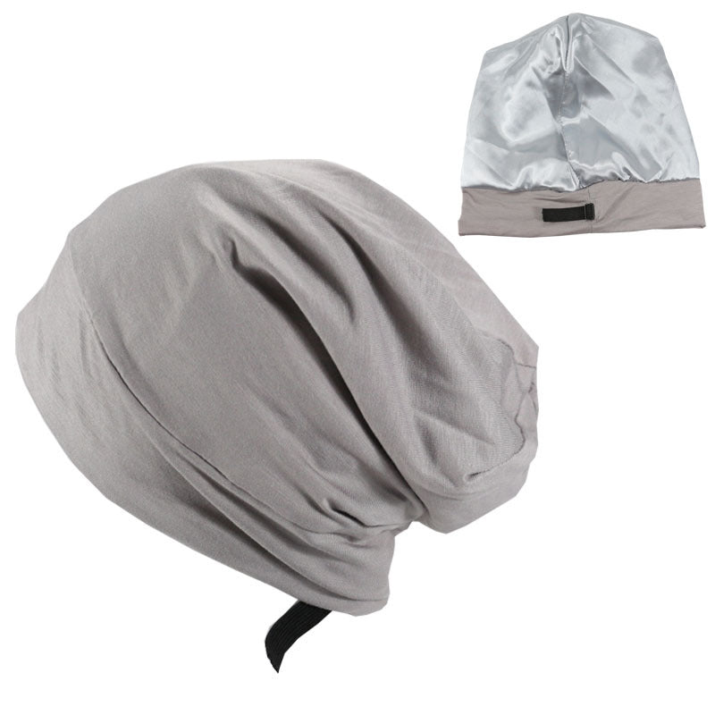 mens satin lined cap adjustable hair protection hat
soft satin interior cap reduce hair breakage men
casual adjustable hat lightweight spring autumn wear
stylish mens cap smooth lining comfortable fi