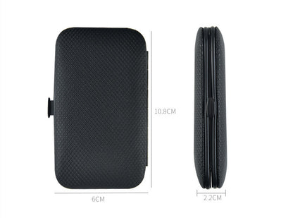 Men’s Stainless Steel Nail Grooming Kit – Portable Travel Manicure Set