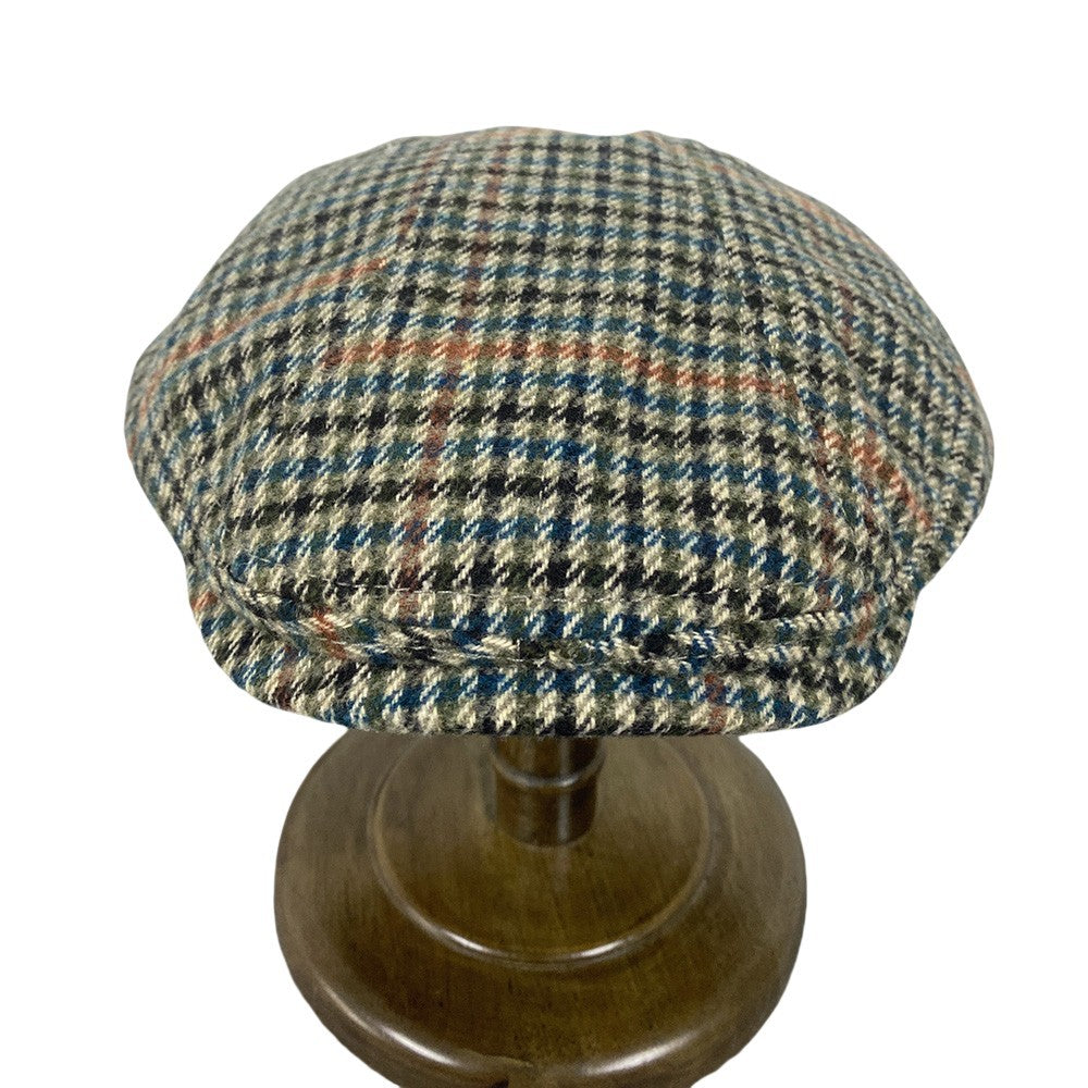 Vintage Tweed Hat – Classic Round Crown Windproof Fashion Hat for Men & Women.