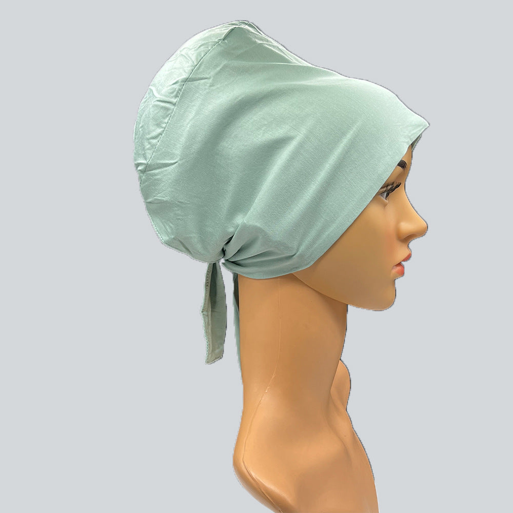adjustable satin lace up headscarf women breathable wrap
soft lightweight headscarf modest fashion styling
satin cotton blend head wrap secure elastic fit
breathable women headscarf daily wear fashion accessory