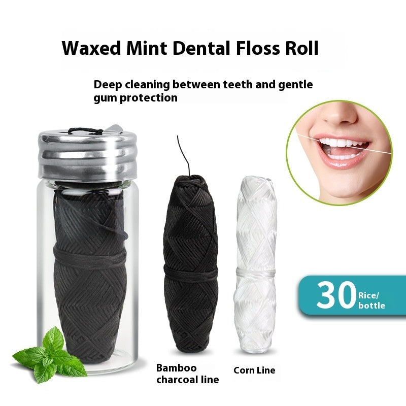 Bamboo charcoal dental floss picks for deep teeth cleaning


Fresh breath charcoal floss for sensitive gums and plaque removal

Portable 30m dental floss for healthy teeth and gums


Strong shred-resistant floss picks for daily oral care

Charcoal Dental Floss Picks for Fresh Breath & Deep Clean