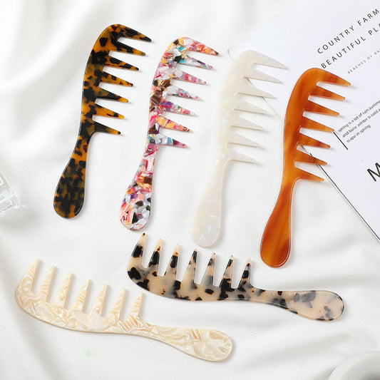 Cellulose Acetate Sheet Comb Exquisite Anti-static