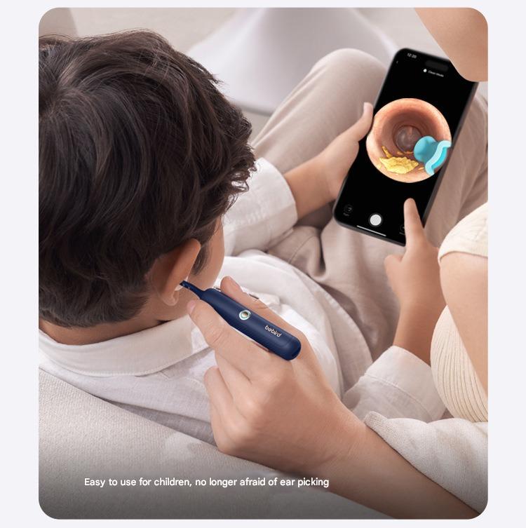 Smart visual ear cleaner with HD camera and WiFi
Gentle earwax removal tool with soft silicone tips
Portable, rechargeable ear care device for home use
Multi-use ear cleaner kit with accessories for safe cleaning